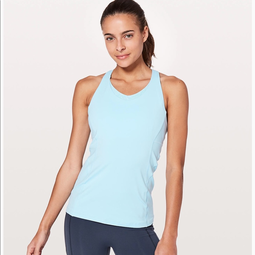 NWT!!!! LuluLemon Tank - Baby Blue - Size 4